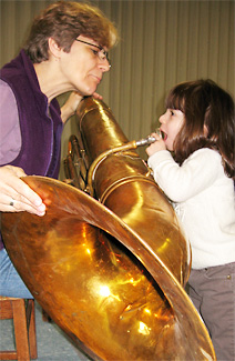 Tuba lesson